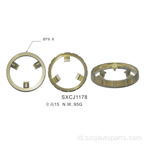 Hot Sale Manual Auto Parts Transmisi Synchronizer Ring OEM BD8M7107C-untuk Renault